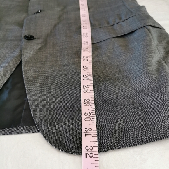 Ermenegildo Zegna Gray Wool Multi Season Blazer - Picture 8 of 11